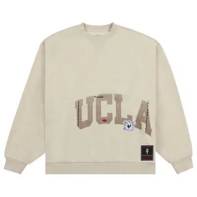 Pre-owned Cactus Jack By Travis Scott X Mitchell & Ness University Of California, Los Angeles Crewneck 'tan' | In Brown