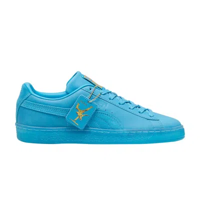 Pre-owned Puma Suede Op 'play Loud' | Blue | Men's Size 7