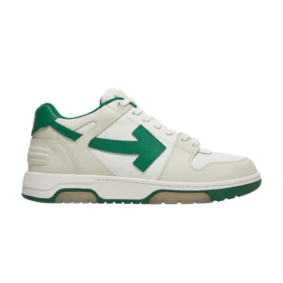 Pre-owned Off-white Out Of Office Low 'white Green' | Men's Size 45
