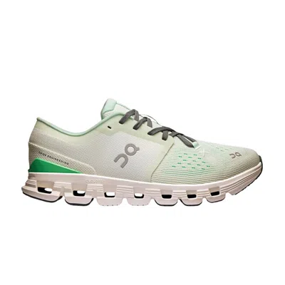 Pre-owned On Wmns Cloud X 4 'aloe Heydew' | Green | Women's Size 7.5
