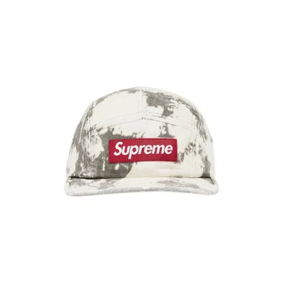 Pre-owned Supreme Denim Camp Cap 'bleached' | Multi-color | Men's Size Onesize