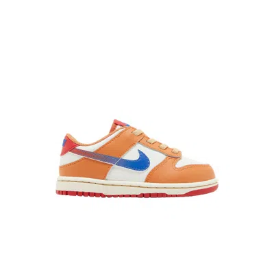 Pre-owned Nike Dunk Low Td 'hot Curry' | Orange | Infant Size 6