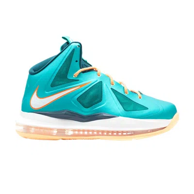 Pre-owned Nike Lebron 10 Gs 'miami Dolphins' | Green | Kid's Size 7
