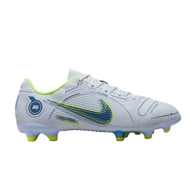 Pre-owned Nike Mercurial Vapor 14 Academy Mg Gs 'grey Light Marine' | Kid's Size 11 In Gray