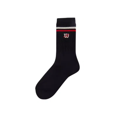 Pre-owned Kith For Wilson Sock 'black' | Men's Size Onesize