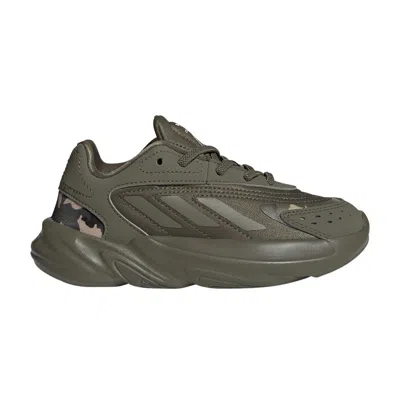 Pre-owned Adidas Originals Adidas Ozelia Little Kid 'olive Strata Camo' | Green | Kid's Size 2.5