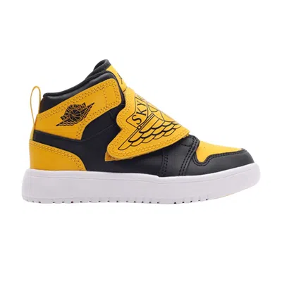 Pre-owned Air Jordan Sky Jordan 1 Ps 'black University Gold' | Kid's Size 1.5