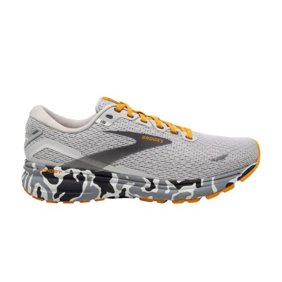 Pre-owned Brooks Ghost 15 'blanc Sunflower Camo' | Grey | Men's Size 7