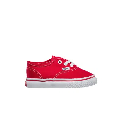 Pre-owned Vans Authentic Toddler 'red' | Infant Size 5