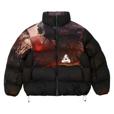 Pre-owned Palace Ripstop Puffa 'day Of Wrath' | Multi-color | Men's Size L