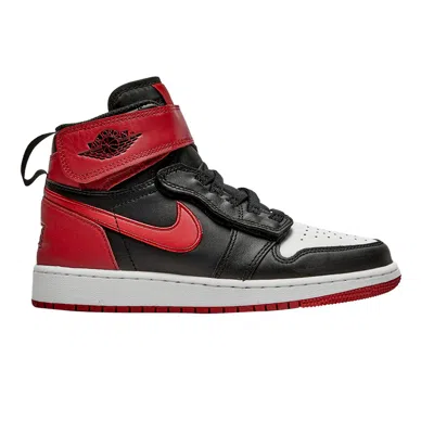 Pre-owned Air Jordan 1 High Flyease Gs 'black Gym Red' | Kid's Size 6.5