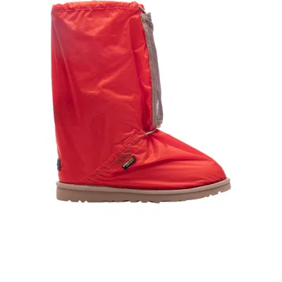 Pre-owned Ugg Reese Cooper X Classic Mini Boot Cordura 'mandarin Red' | Men's Size 7