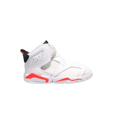 Pre-owned Air Jordan 6 Retro Little Flex Td 'infrared' | White | Infant Size 9
