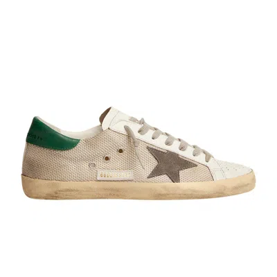 Pre-owned Golden Goose Superstar 'light Silver Green' | Men's Size 42