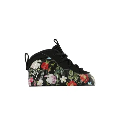 Pre-owned Nike Little Posite Cb 'floral' | Black | Infant Size 4