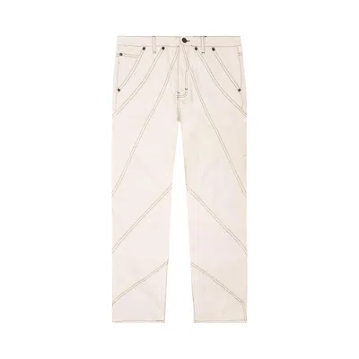 Pre-owned Honor The Gift Racing Panel Pant 'bone' | Cream | Men's Size 30