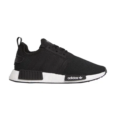 Pre-owned Adidas Originals Adidas Nmd_r1 Refined Little Kid 'black White' | Kid's Size 12.5