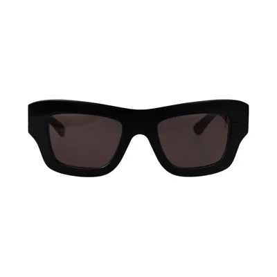 Pre-owned Bottega Veneta Ultrathin Squared Sunglasses 'black/grey' | Men's Size Onesize