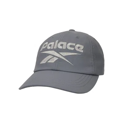 Pre-owned Palace X Reebok Shell 6-panel 'grey' | Men's Size Onesize