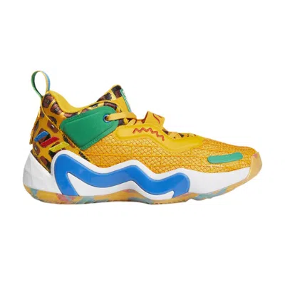 Pre-owned Adidas Originals Adidas Lego X D.o.n. Issue #3 Big Kid 'minifig' | Yellow | Kid's Size 5.5