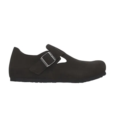 Pre-owned Birkenstock London Suede Leather 'black' | Men's Size 42