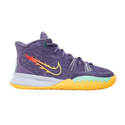 Pre-owned Nike Kyrie 7 Gs 'daybreak' | Purple | Kid's Size 4