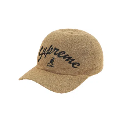 Pre-owned Supreme X Kangol Bermuda Spacecap 'tan' | Men's Size S/m In Brown