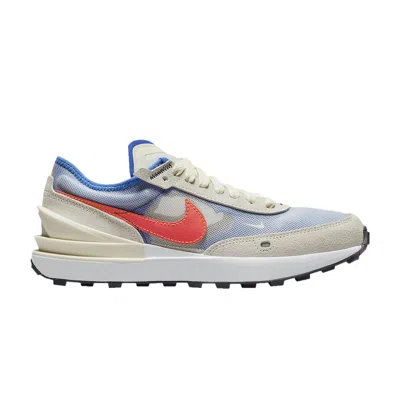 Pre-owned Nike Waffle One Gs 'coconut Milk Crimson Royal' | Cream | Kid's Size 4 In White