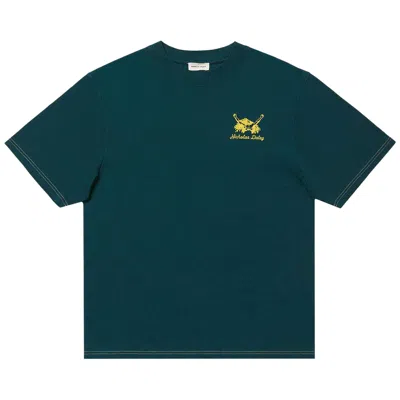 Pre-owned Nicholas Daley Roots Rock Reggae Tee 'bottle Green' | Men's Size L