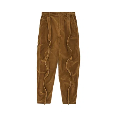 Pre-owned Y/project Banana Pants 'dark Beige' | Tan | Men's Size Xs In Brown