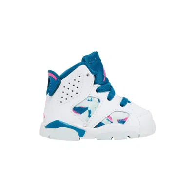 Pre-owned Air Jordan 6 Retro Td 'green Abyss' | White | Infant Size 10