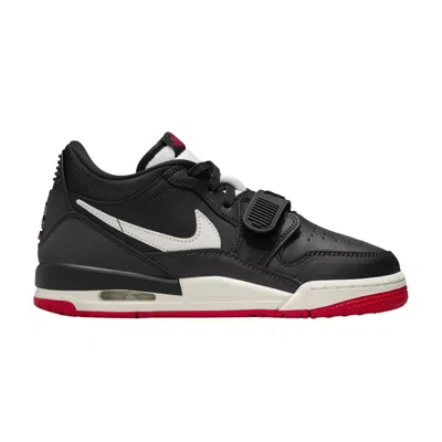 Pre-owned Air Jordan Legacy 312 Low Gs 'black Sail University Red' | Kid's Size 7