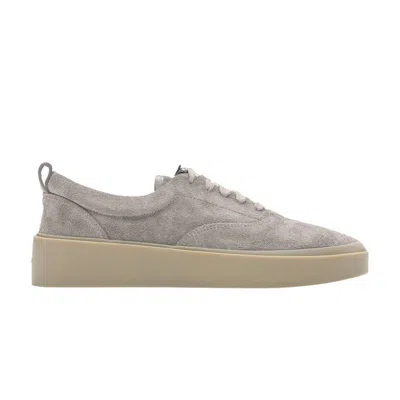 Pre-owned Fear Of God 101 Lace Up Low 'grey Rough Suede' | Men's Size 45