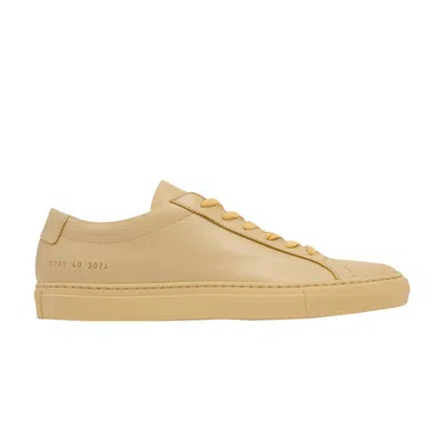 Pre-owned Common Projects Wmns Achilles Low 'yellow' | Women's Size 38