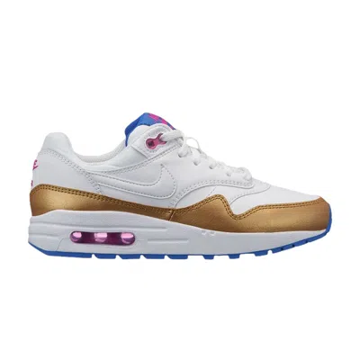 Pre-owned Nike Air Max 1 Gs 'peanut Butter & Jelly' | White | Kid's Size 3.5