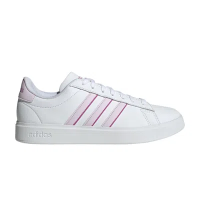 Pre-owned Adidas Originals Adidas Wmns Grand Court 2.0 'white Ice Lavender' | Women's Size 8