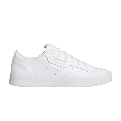 Pre-owned Adidas Originals Adidas Wmns Sleek 'cloud White' | Women's Size 9
