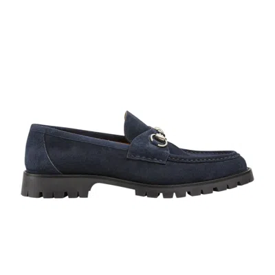 Pre-owned Gucci Loafer Horsebit 'blue' | Men's Size 10