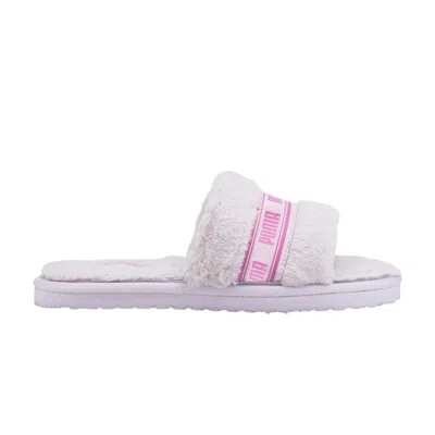Pre-owned Puma Fluff Slide Jr 'lavender Fog' | Purple | Kid's Size 5