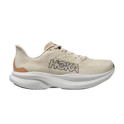 Pre-owned Hoka Wmns Mach 6 Wide 'eggnog Vanilla' | Cream | Women's Size 9.5