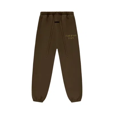 Pre-owned Essentials Fear Of God  Heavy Fleece Sweatpant 'brown' | Men's Size S