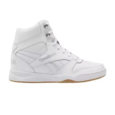 Pre-owned Reebok Wmns Bb4500 High 'white Silver Metallic Gum' | Women's Size 5