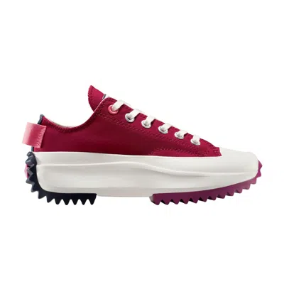 Pre-owned Converse Wmns Run Star Hike Platform Low 'color Pop - Park Red' | Women's Size 10