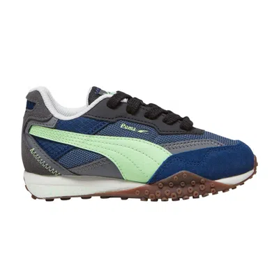 Pre-owned Puma Blacktop Rider Lithium Little Kid 'inky Blue' | Kid's Size 1