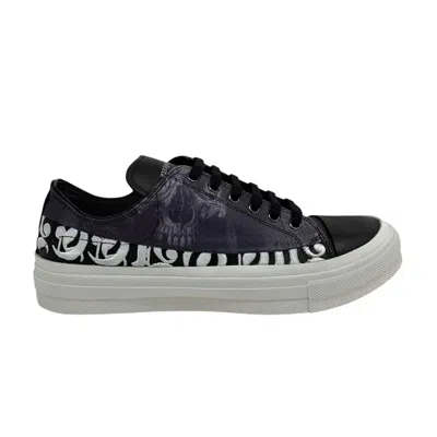 Pre-owned Alexander Mcqueen Trainers 'skull And Contrast Print' | Black | Men's Size 41