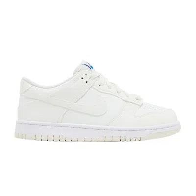 Pre-owned Nike Dunk Low Se Gs 'sail Croc' | Cream | Kid's Size 5 In White
