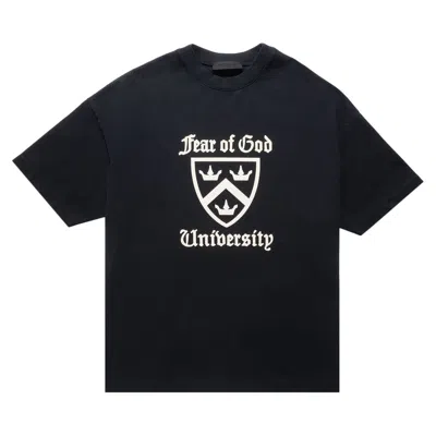 Pre-owned Essentials Fear Of God  University T-shirt 'black' | Men's Size Xs
