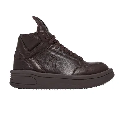 Pre-owned Rick Owens Converse X  Drkshdw Turbowpn Mid 'clay' | Black | Men's Size 38.5