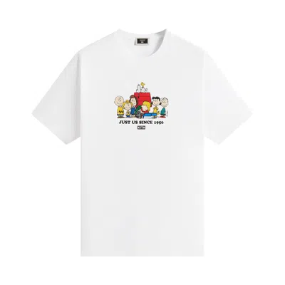 Pre-owned Kith For Peanuts Just Us Since 1950 Tee 'white' | Men's Size L
