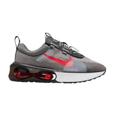 Pre-owned Nike Air Max 2021 Gs 'flat Pewter Siren Red' | Grey | Kid's Size 7